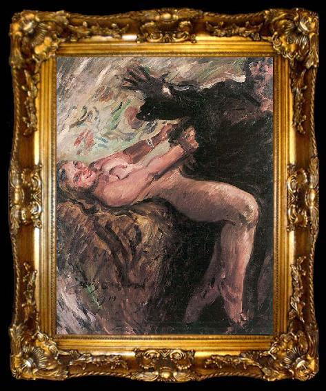 framed  Lovis Corinth Joseph und Potiphars Weib, II. Fassung, ta009-2